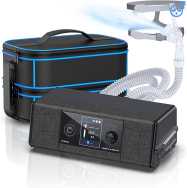 Anahai Máquina CPAP para la apnea del sueño portátil auto CPAP máquina con humidificador